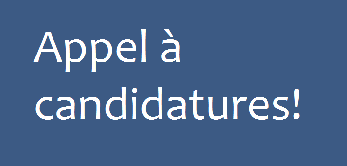 Appel à candidature